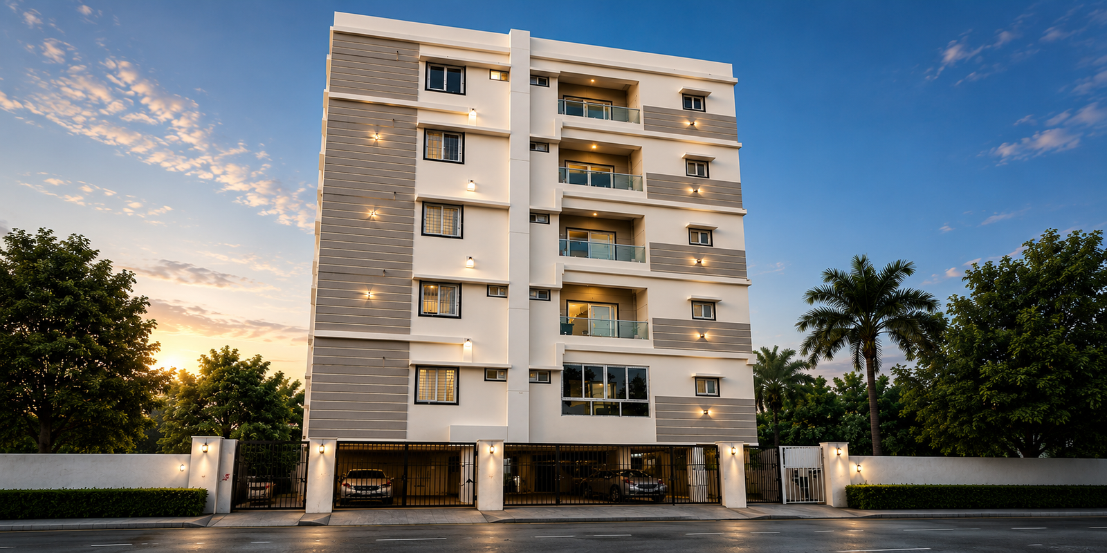 Hanu Towers Building Exterior